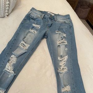 Cello Ripped Skinny Jean